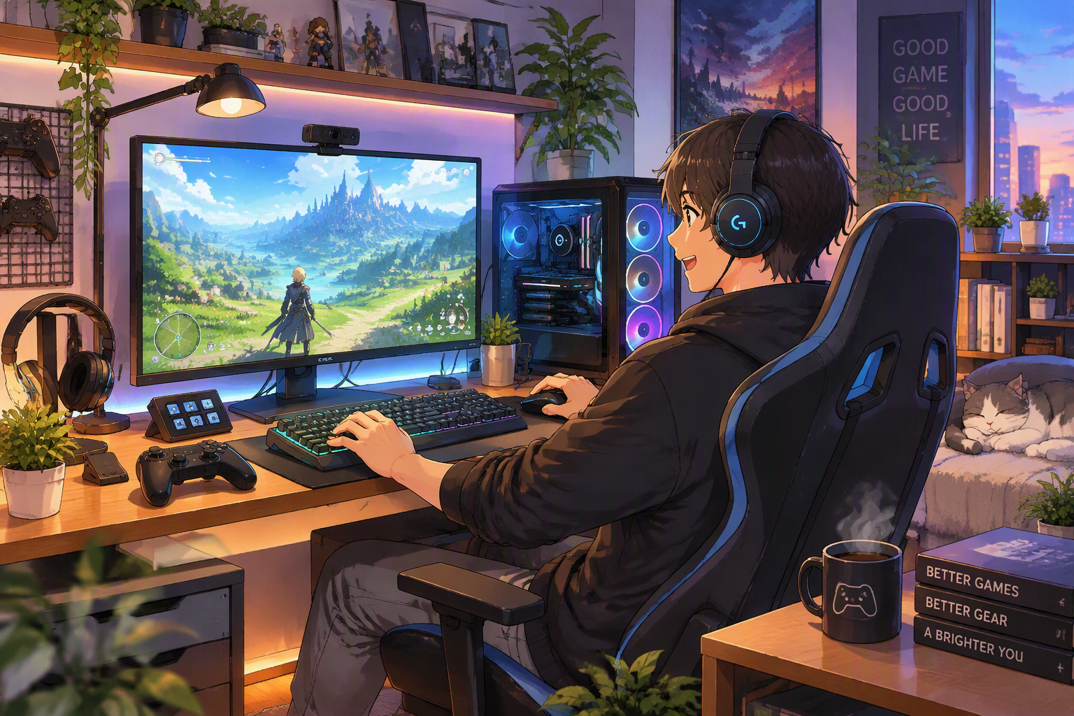 パソコンで快適にゲームを楽しむための環境作り